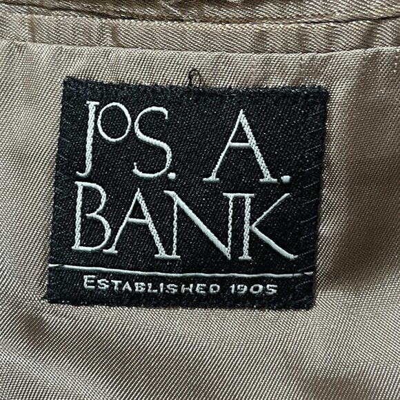 VTG JoS. A. Bank Camel Hair Sport Coat Blazer 42 Reg Brown Men's - Picture 5 of 8